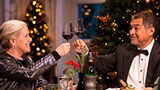 Stimmungsvolle Weihnachtsdinner